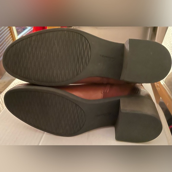 CLARKS WOMEN’S NOVELLA NOVA, LEATHER AND SUEDE RIDING BOOT TAN BROWN SIZE 8.5. - Picture 9 of 9